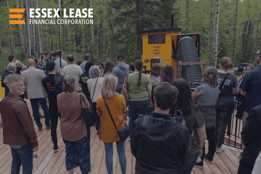 Grand Opening Essex Excavator Treehouse